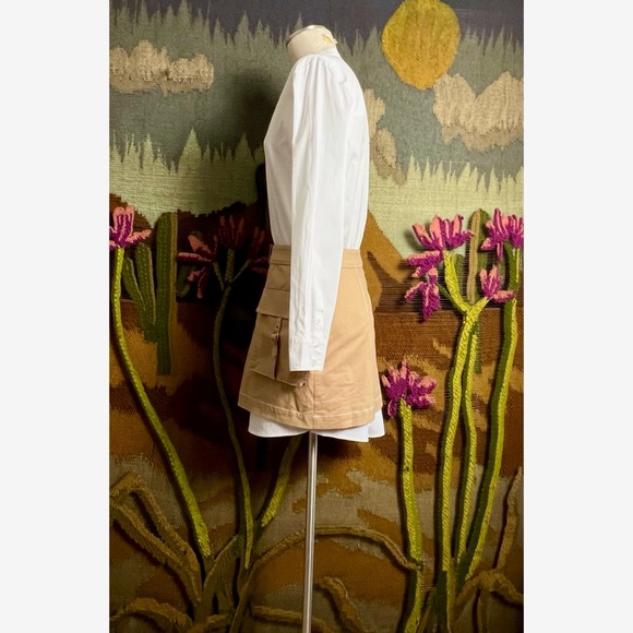 Veronica Beard Jennings Khaki Dress 8 - Picture 11 of 16